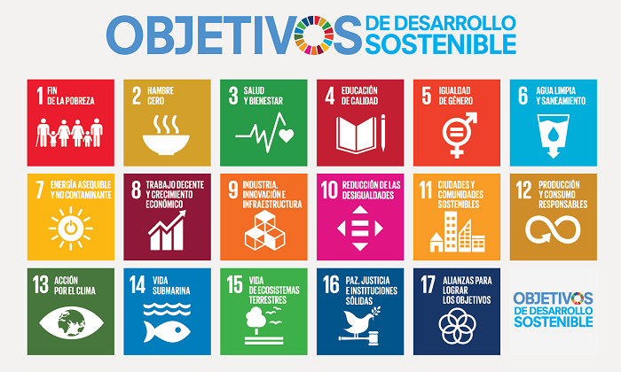 los 17 Objetivos de Desarrollo Sostenible (ODS)