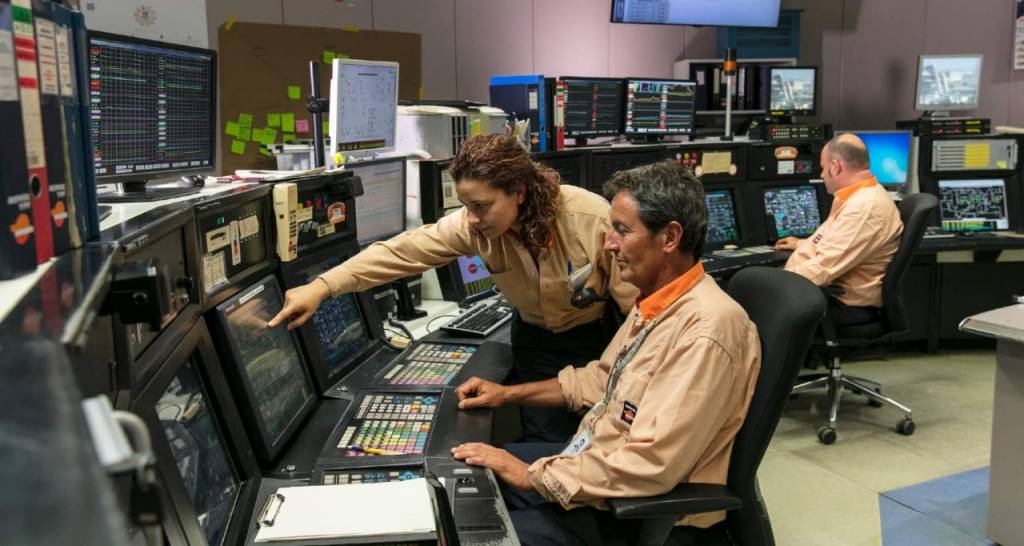 Control room operators
