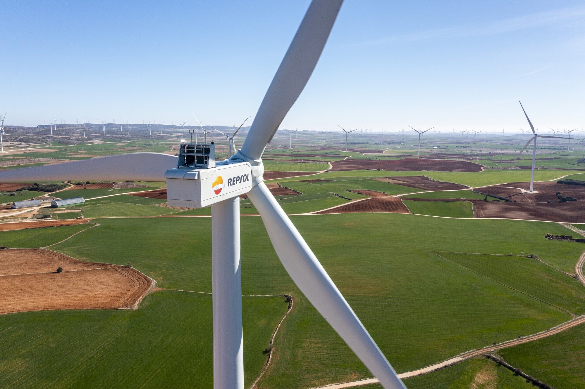 Repsol onshore wind turbine