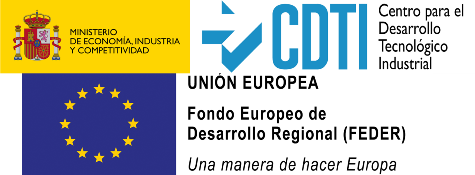 CDTI-FEDER Logo 