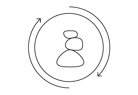 Illustration of land