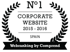 repsol.com, number one  2015-2016 corporate website according to the webranking by Comprend 