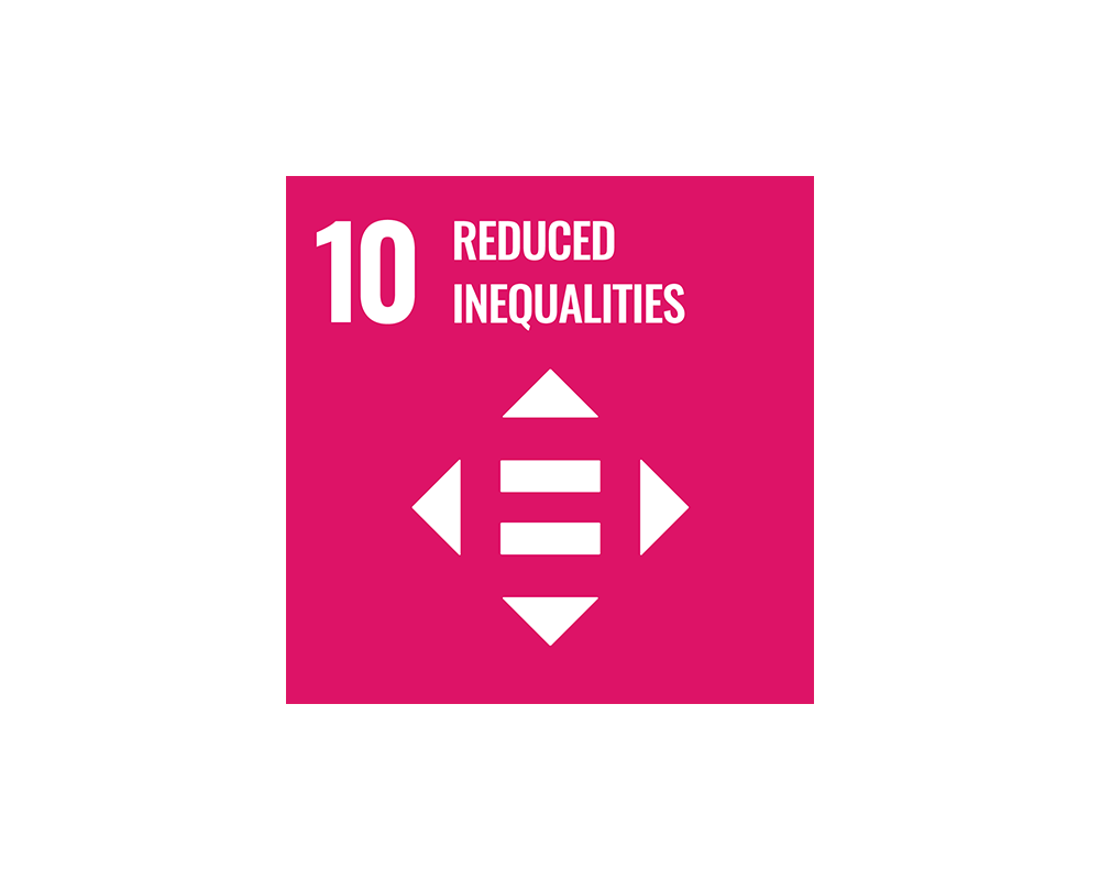 SDG 10 logo.