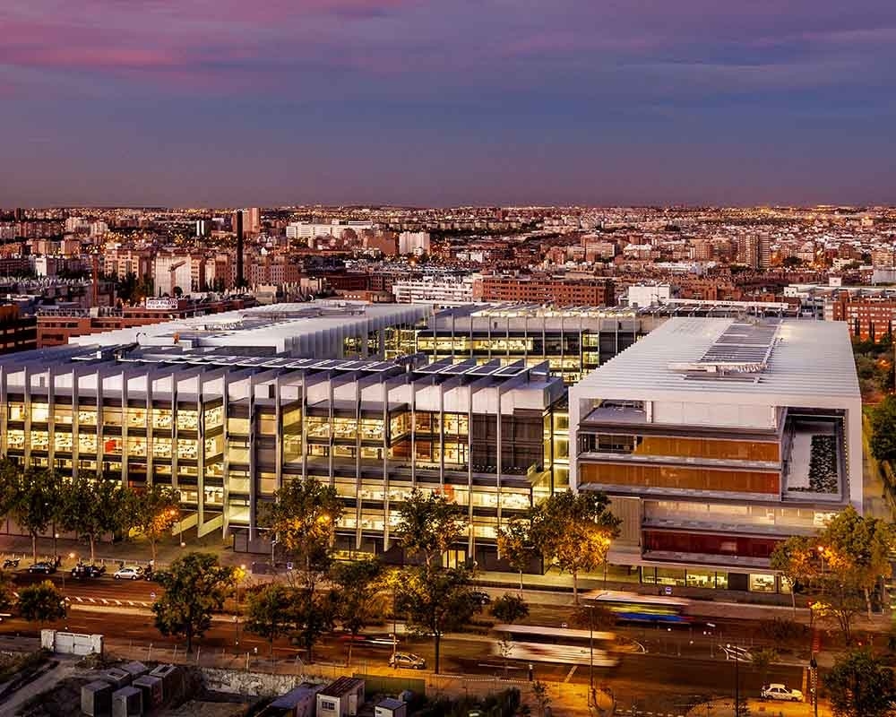 Vista panorámica del Campus Repsol