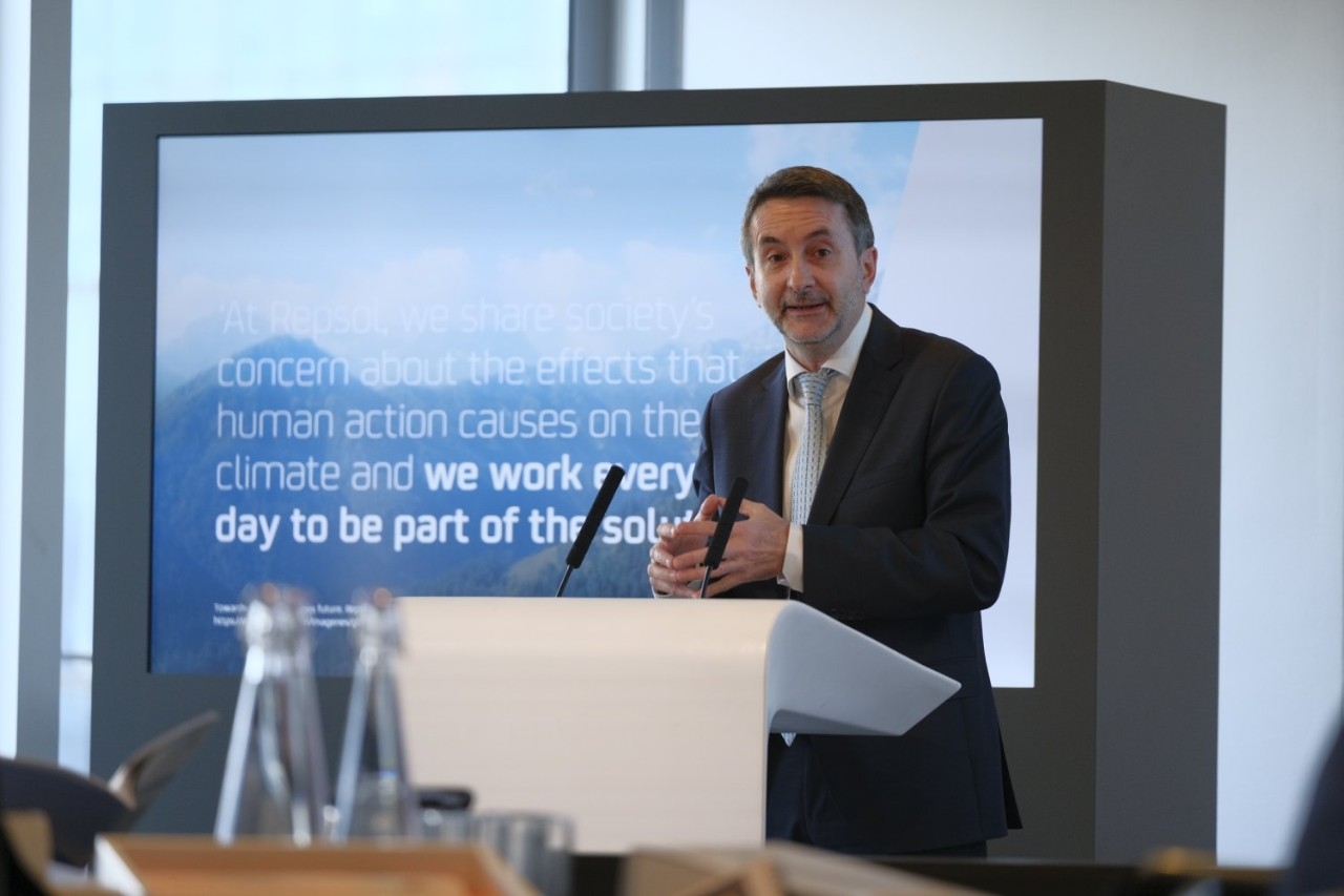 Josu Jon Imaz en el Repsol ESG Day
