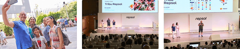 Galería de imágenes del Family Day de Repsol, una jornada familiar con talleres, actividades sobre biodiversidad y momentos de convivencia en Campus Repsol.