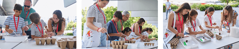 Galería de imágenes del Family Day de Repsol, una jornada familiar con talleres, actividades sobre biodiversidad y momentos de convivencia en Campus Repsol.