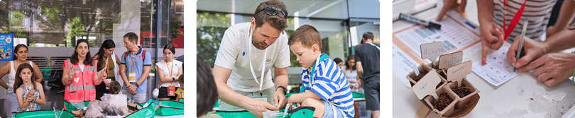 Galería de imágenes del Family Day de Repsol, una jornada familiar con talleres, actividades sobre biodiversidad y momentos de convivencia en Campus Repsol.