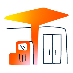 Estaciones de servicio