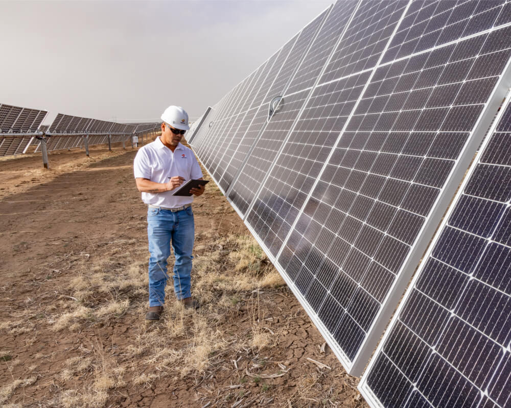 Repsol operator in Jicarilla solar farm