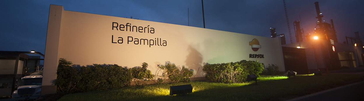La Pampilla refinery entrance