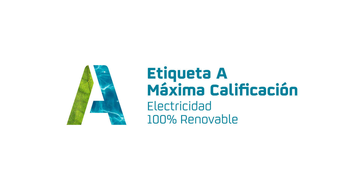 Logo certificación generación energía renovable 