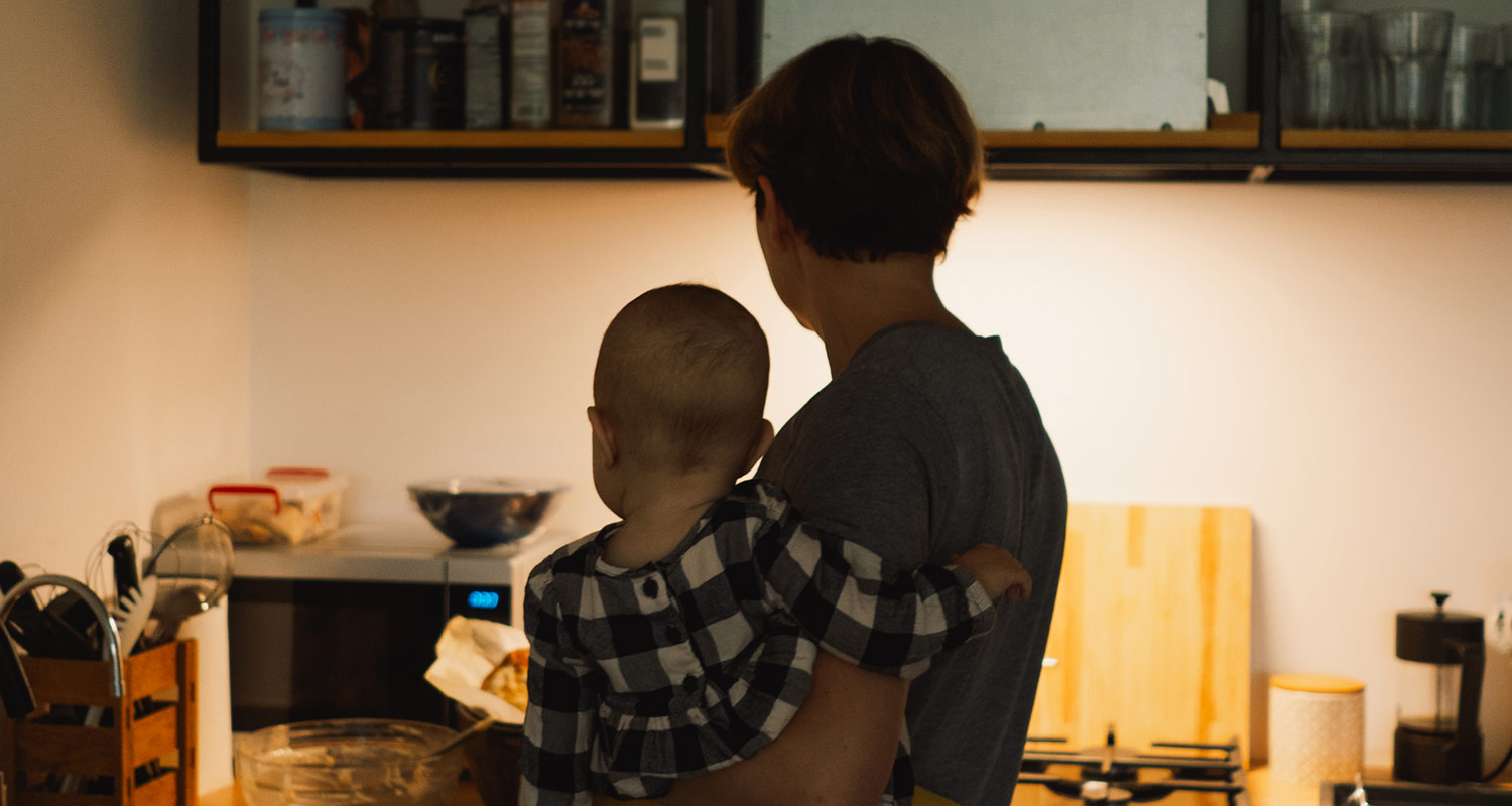 woman and child