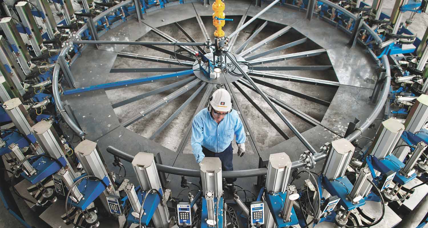 Repsol operator working in Peru