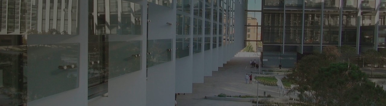 Patio of the Repsol Campus