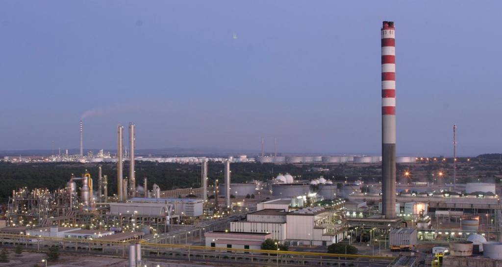 Vista de las instalaciones de Petronor,Vista de las instalaciones de Petronor