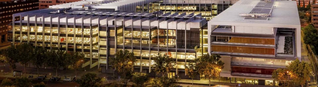 Panoramic view of the Repsol Campus building