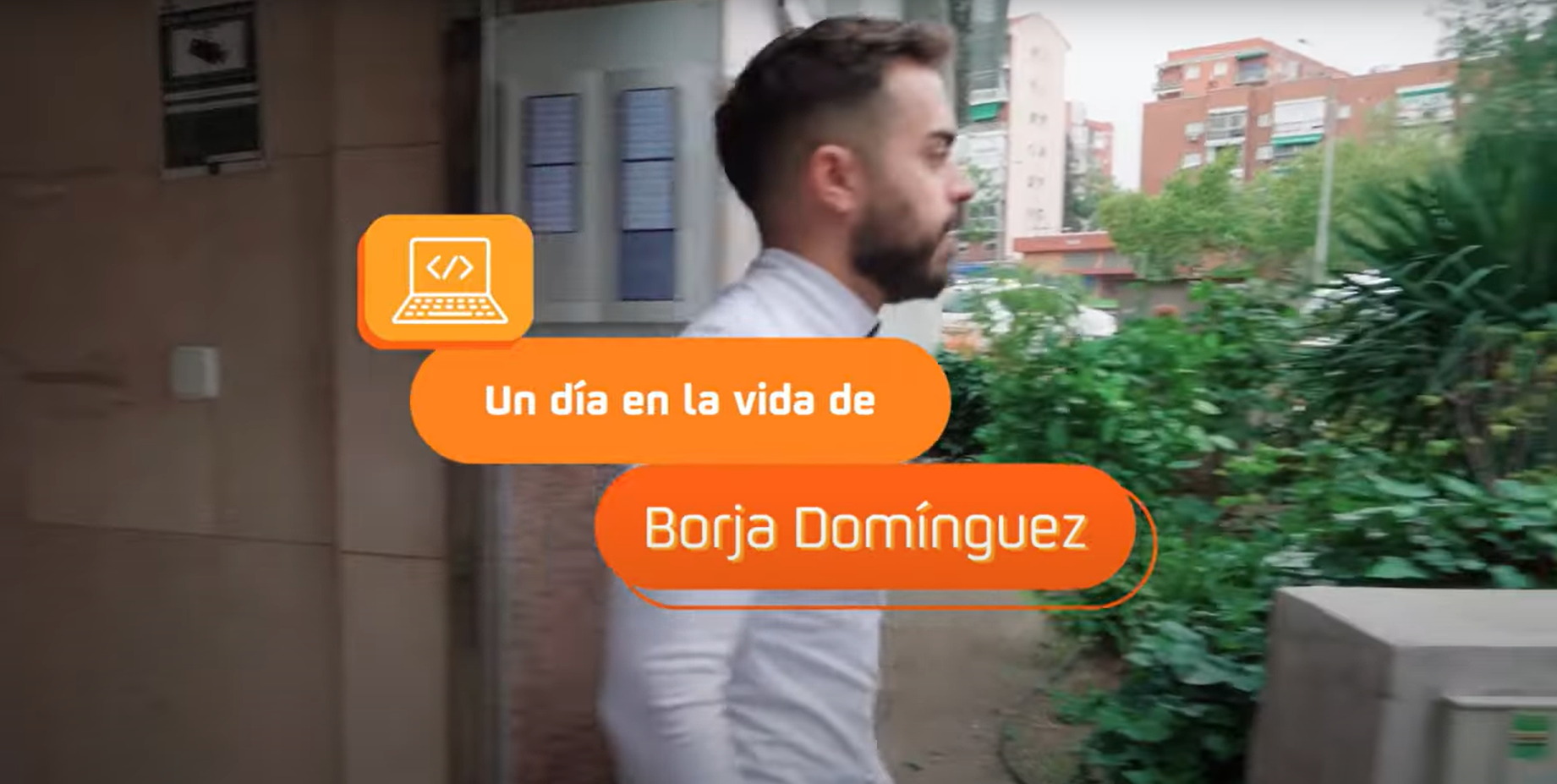 Portada vídeo Un día en la vida de Borja