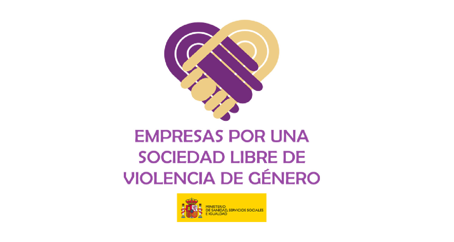 Companies for a society free from gender-based violence logo