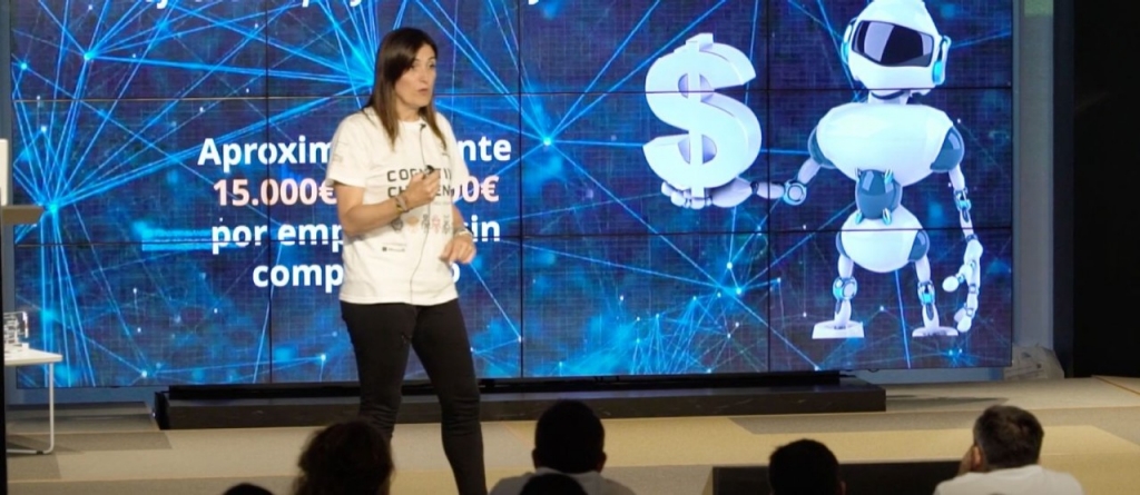 Imagen de una ponencia en el II Cognitive Challenge