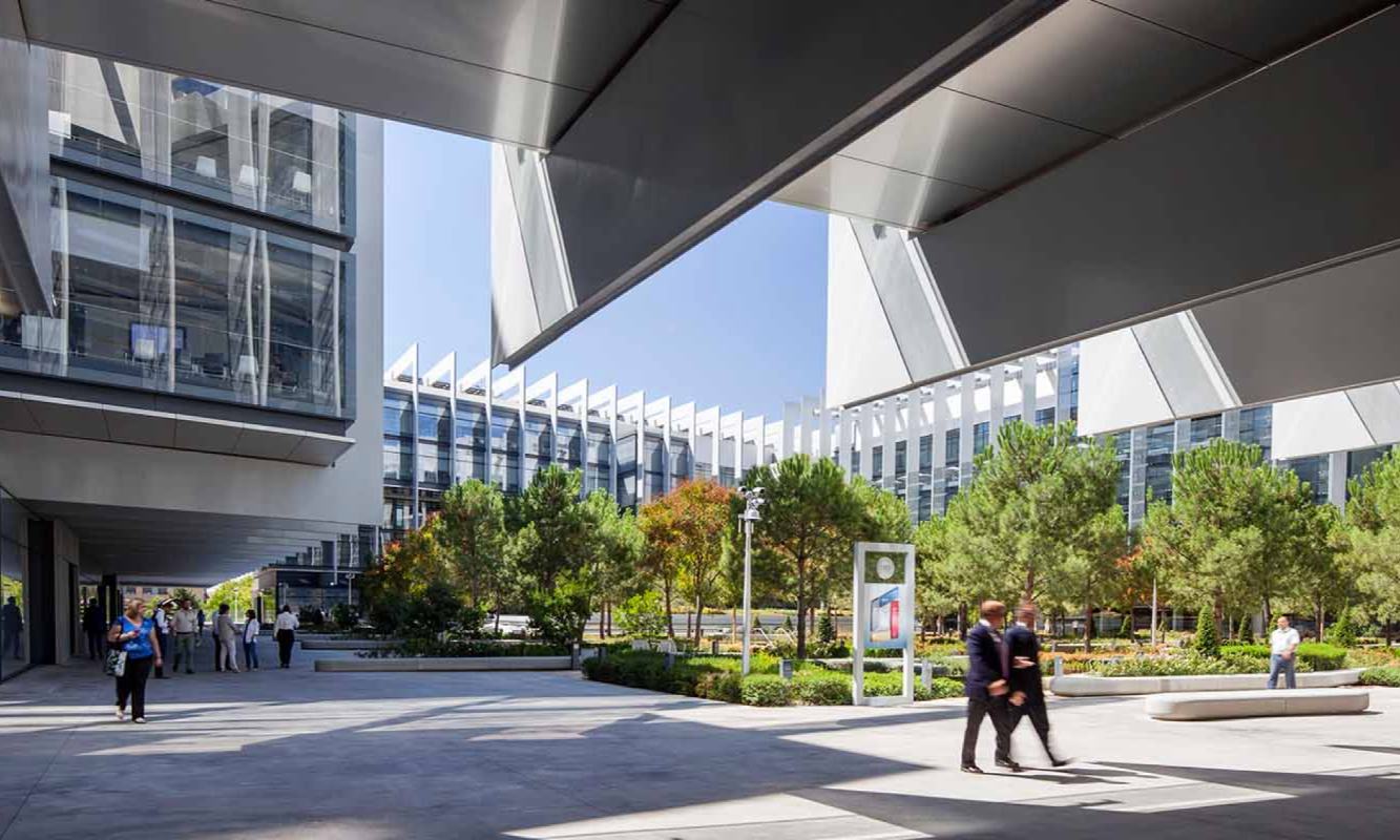 Repsol campus interior image