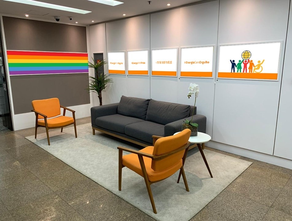 Decoración en Repsol Brasil