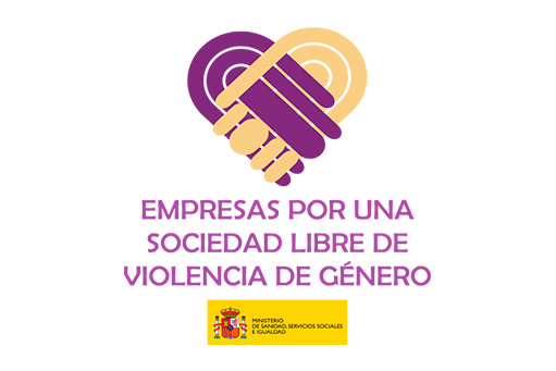 Companies for a society free from gender-based violence logo