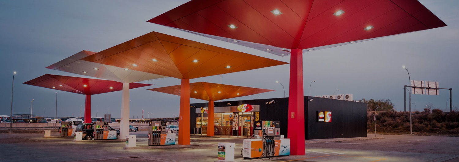 Estación de servicio de Repsol 