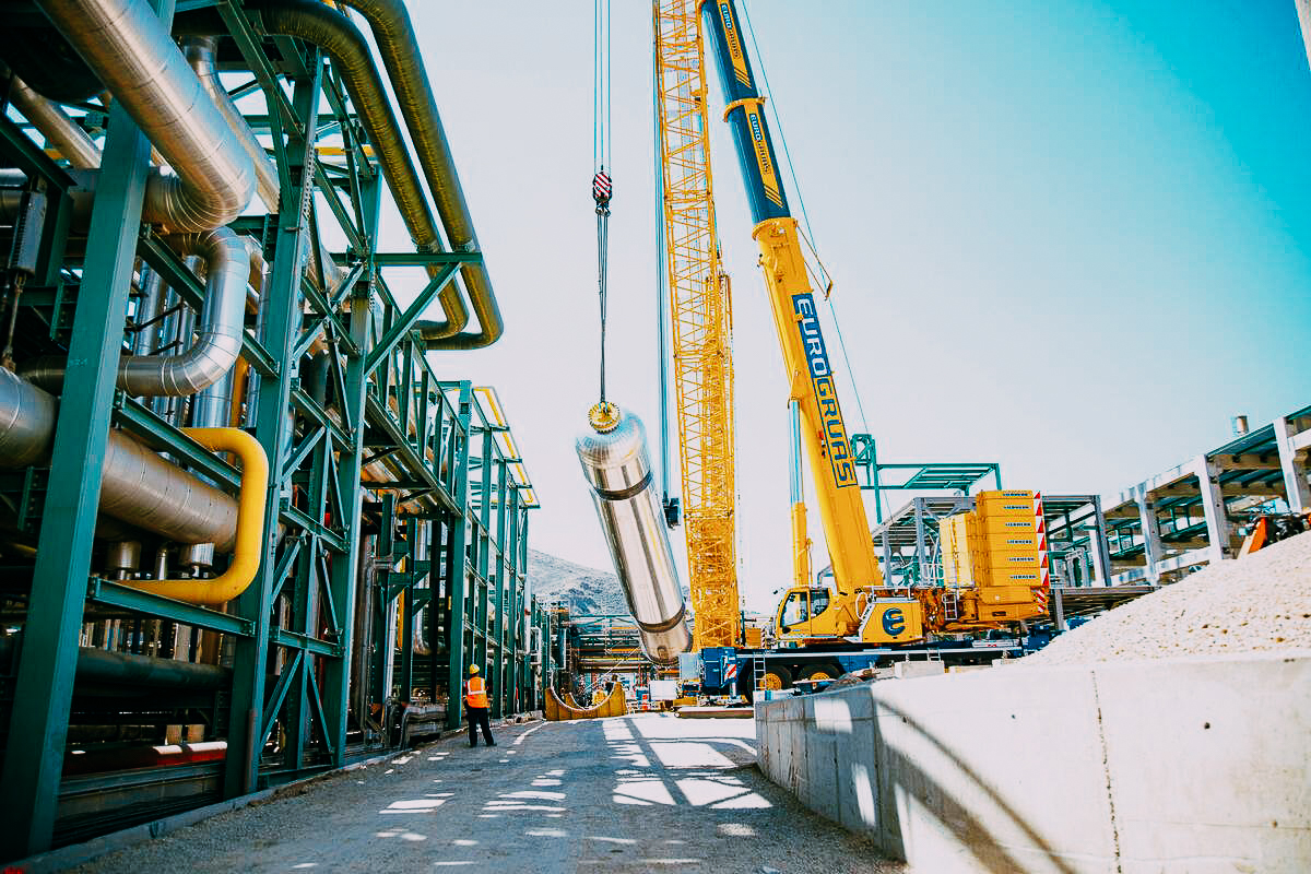 Biofuel plant from the Cartagena Industrial Complex