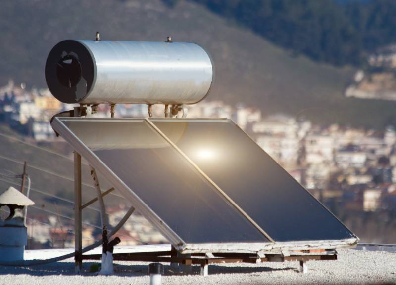 colectores de energía solar térmica