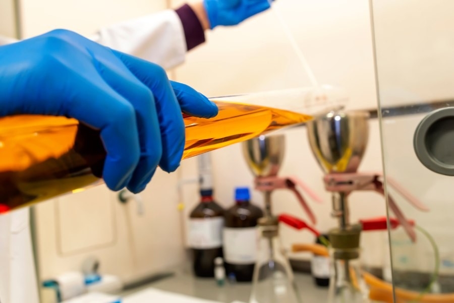Laboratorio combustible