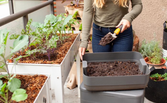 abono natural hecho por composting