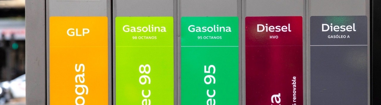 Surtidor de combustibles de Repsol