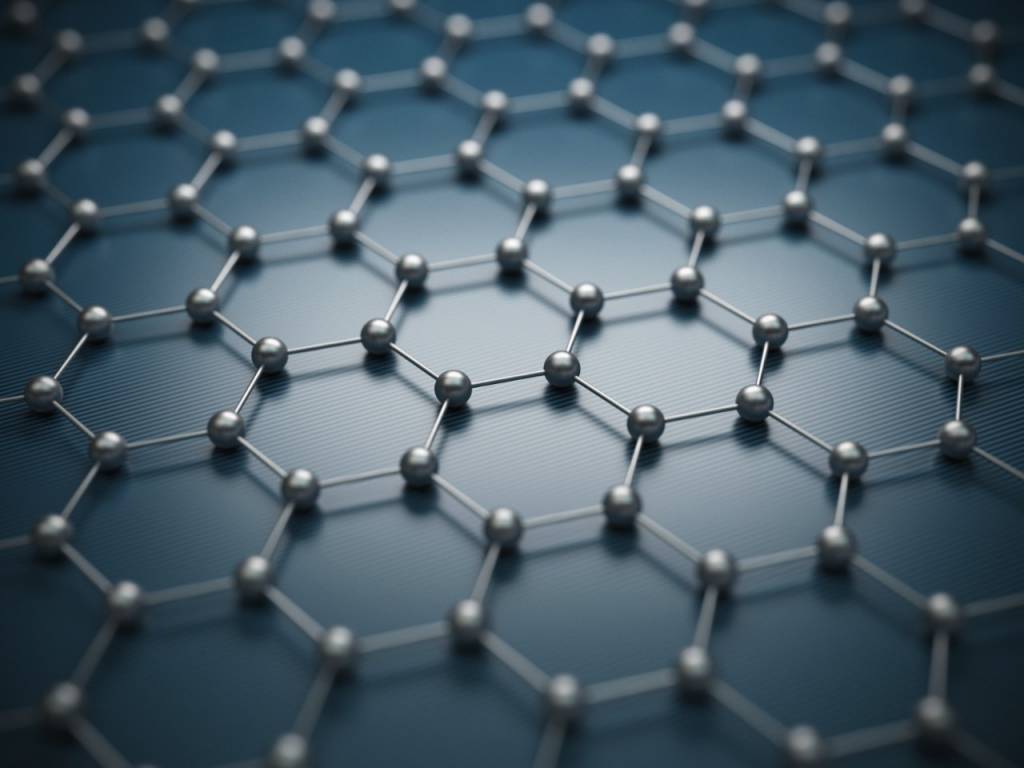 Image of graphene molecules