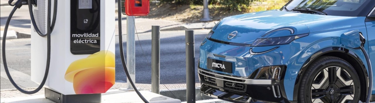 Punto de recarga eléctrica de Repsol