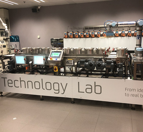 Una sala del Technology Lab