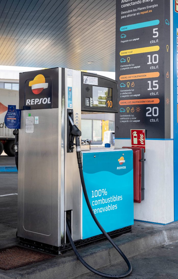 Repsol fuel pump