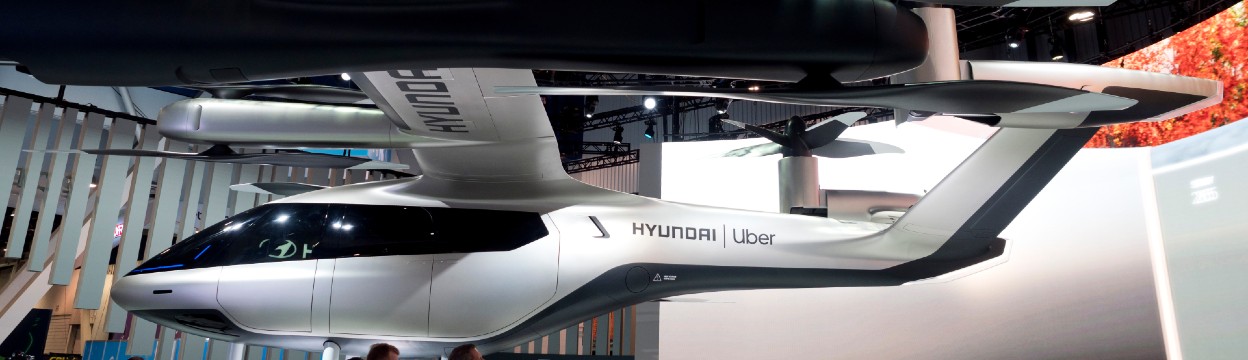 Uber flying taxi car