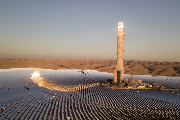 Image of a solar farm