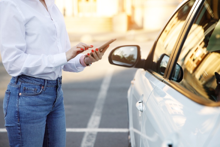 car-sharing vehicle