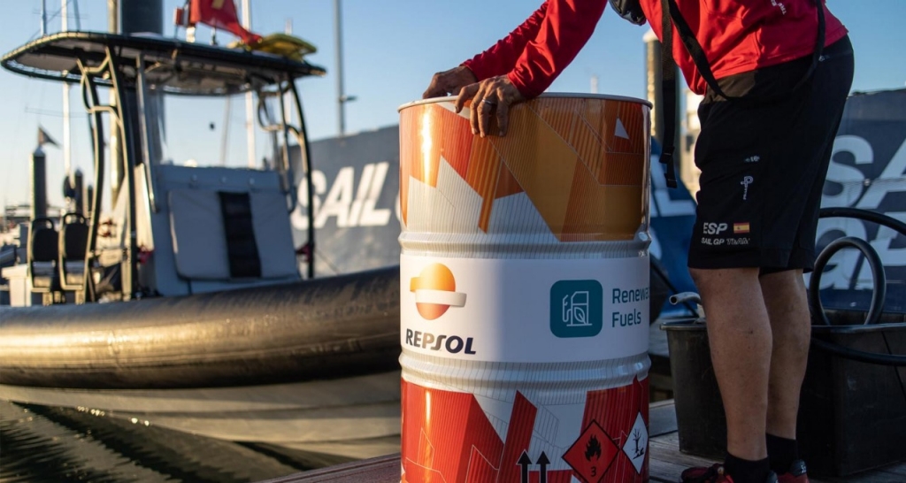 Repsol renewable fuel drum