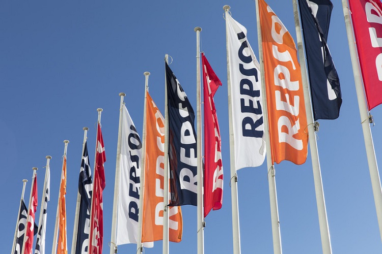 Repsol flags