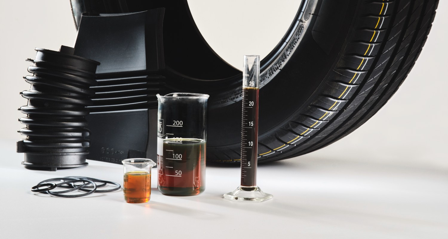 Varios aceites en laboratorio