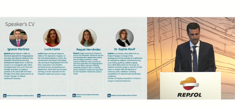 Ignacio Martínez at the webinar and speakers' résumés