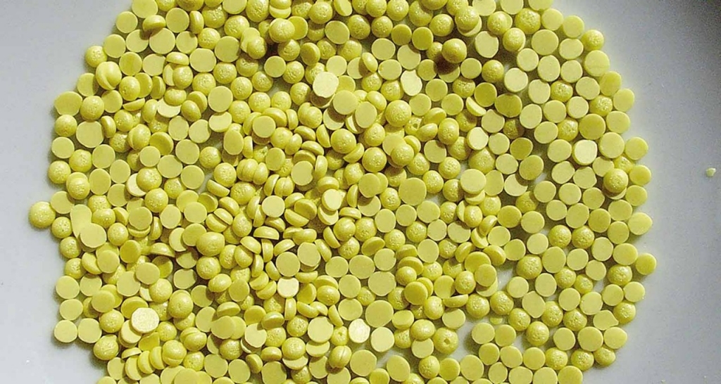 Sulfur balls