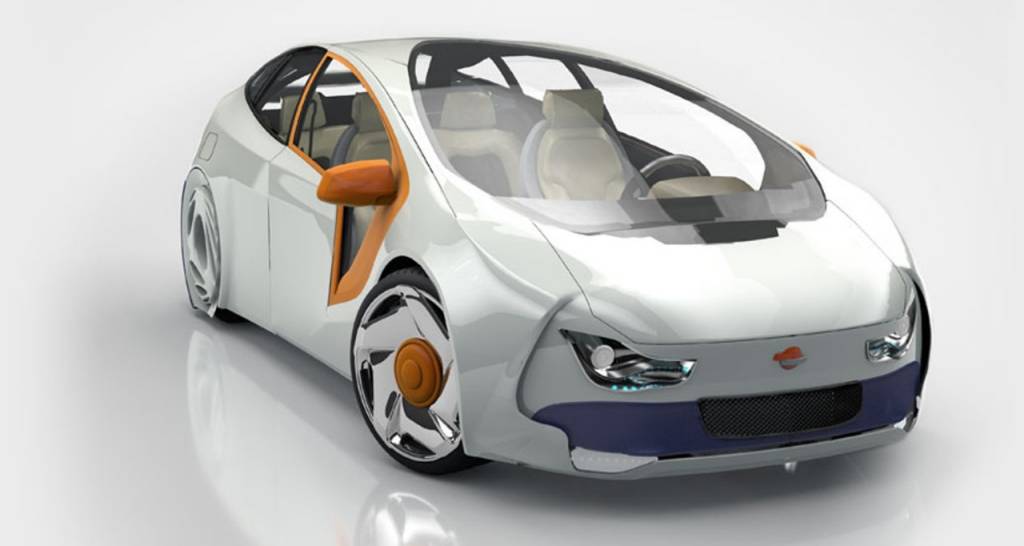 Futuristic car