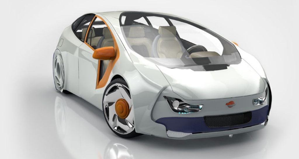 Futuristic car