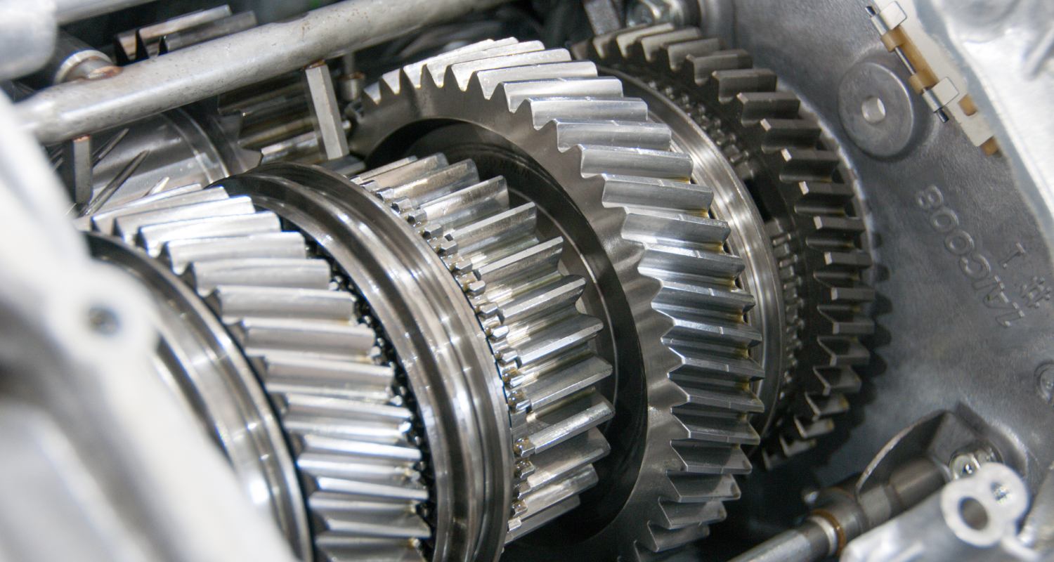 View of gears