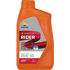 RIDER HIGH MILEAGE 4T 25W-50