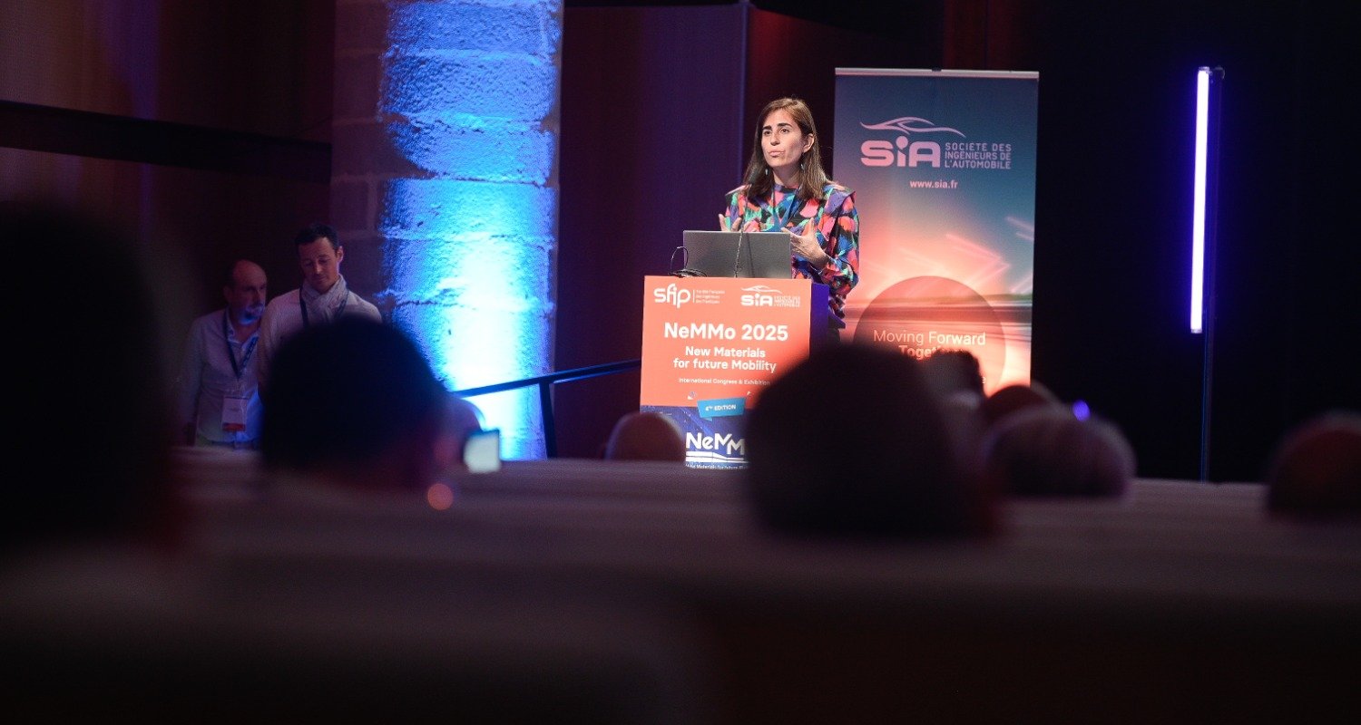 Ana Urdiales, speaking in the conference